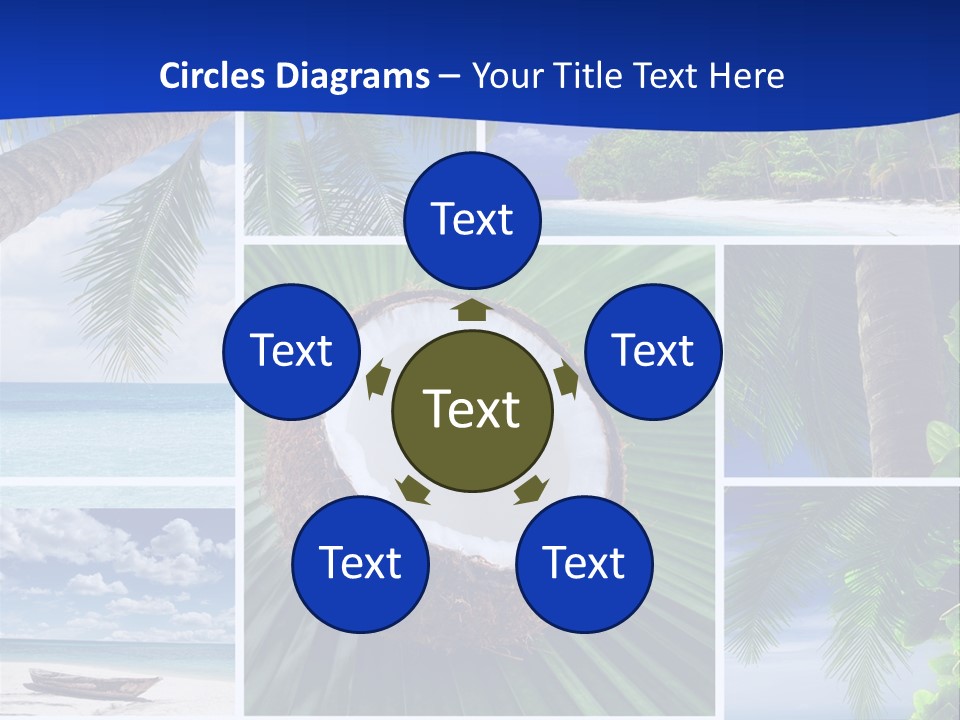 Relax Summer Maldives PowerPoint Template