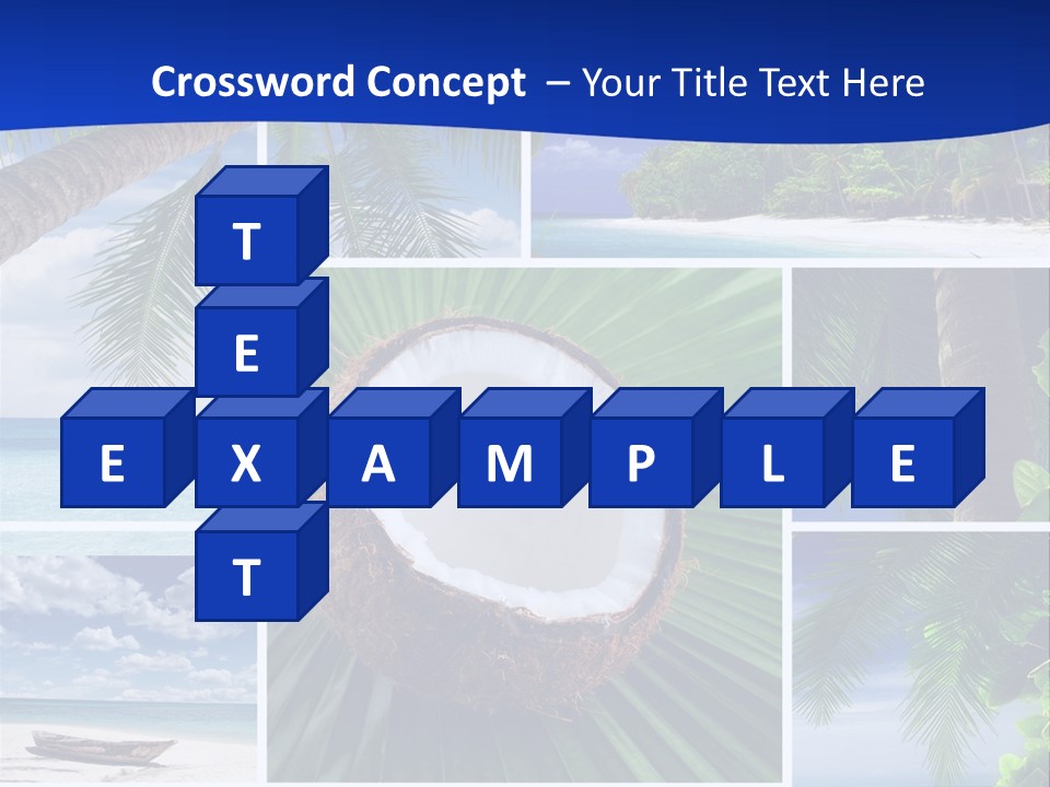 Relax Summer Maldives PowerPoint Template