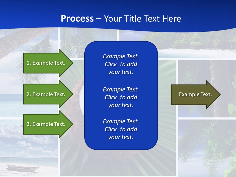 Relax Summer Maldives PowerPoint Template