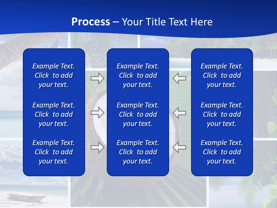 Relax Summer Maldives PowerPoint Template
