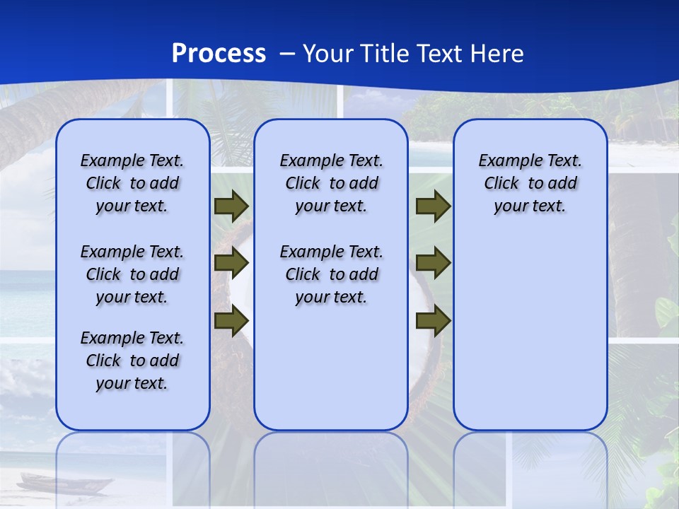 Relax Summer Maldives PowerPoint Template