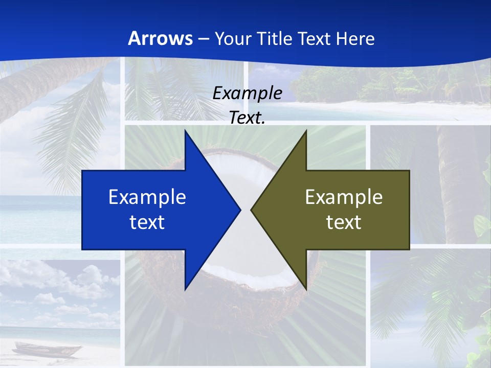 Relax Summer Maldives PowerPoint Template