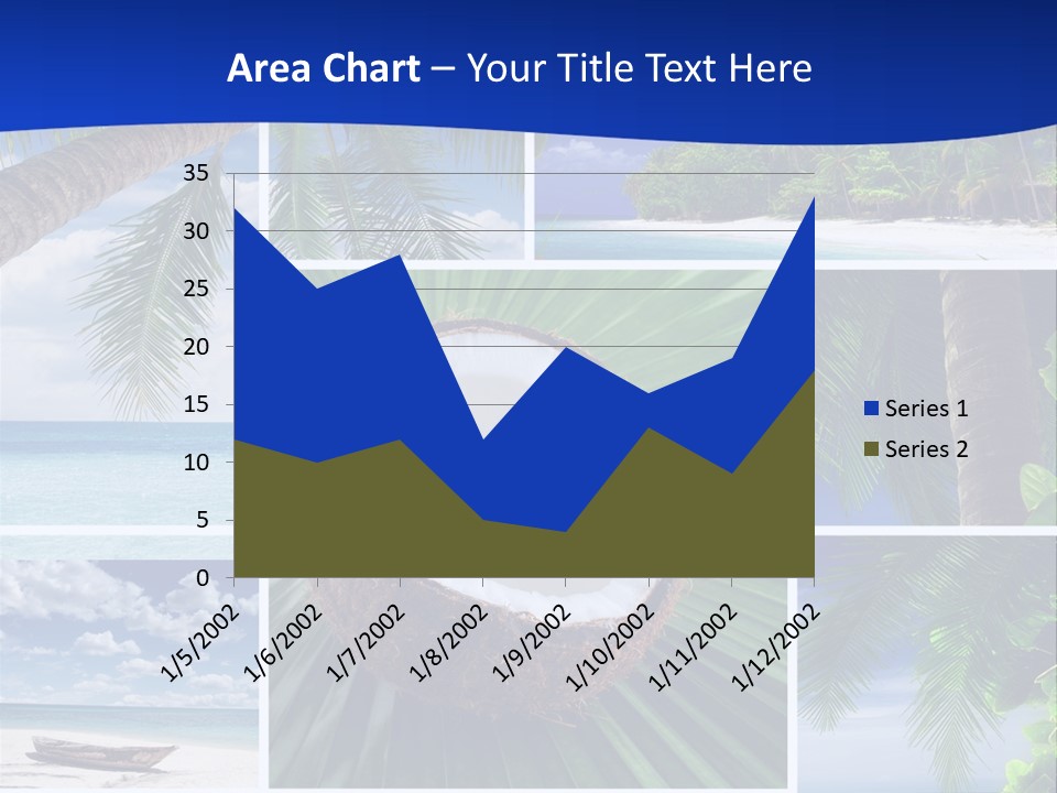 Relax Summer Maldives PowerPoint Template