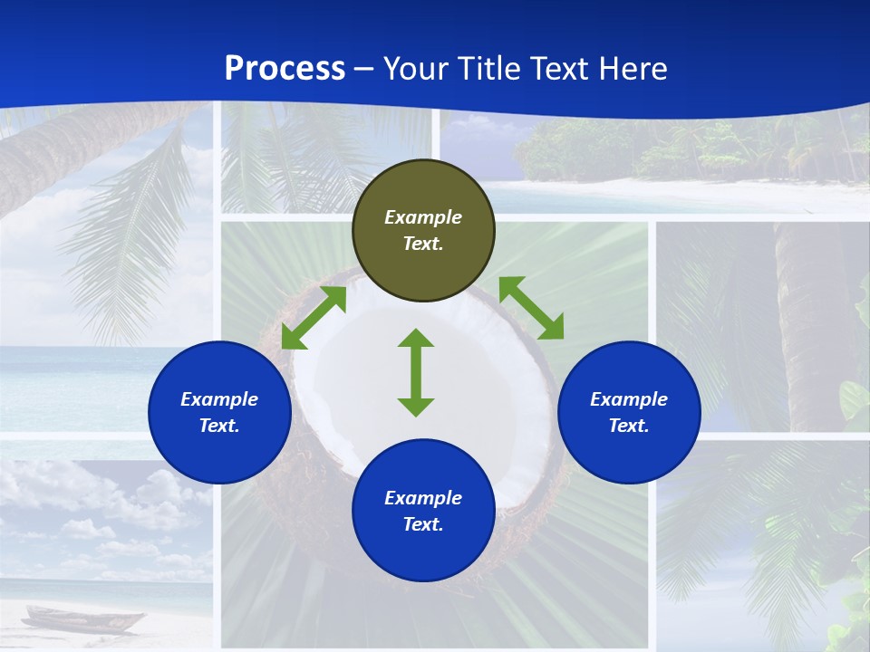 Relax Summer Maldives PowerPoint Template