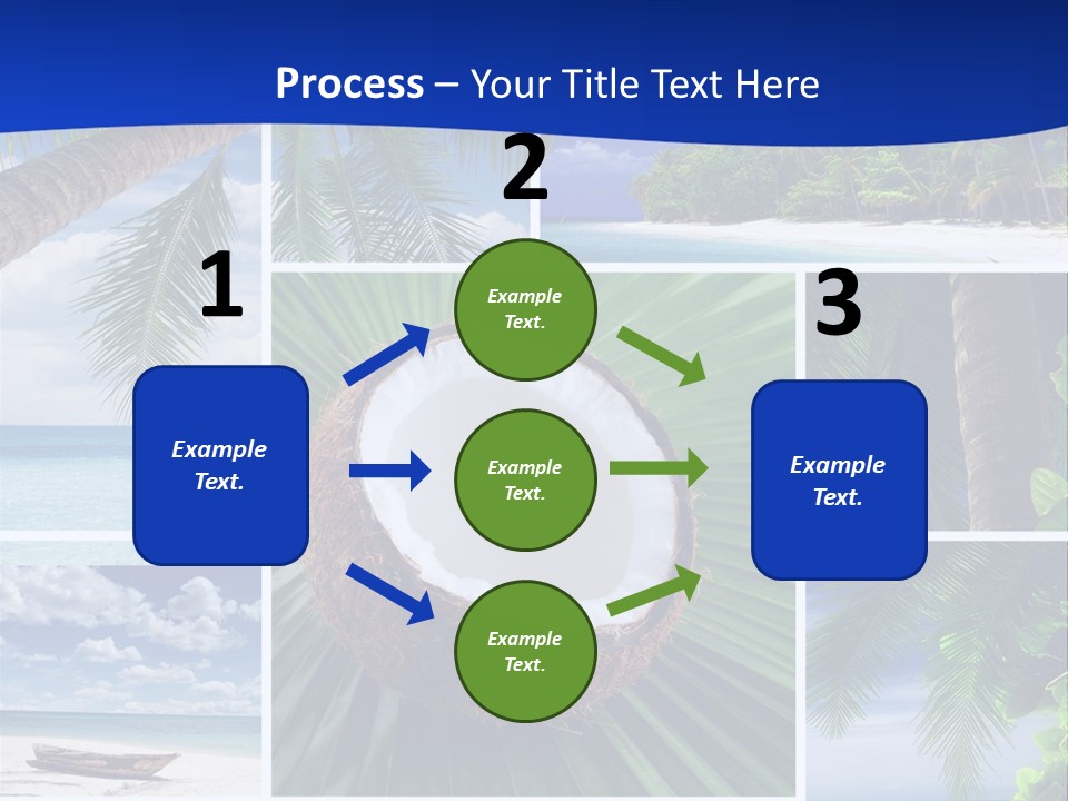 Relax Summer Maldives PowerPoint Template