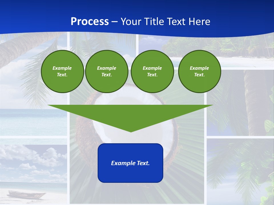 Relax Summer Maldives PowerPoint Template