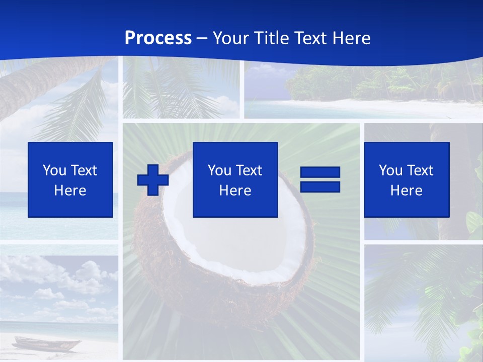 Relax Summer Maldives PowerPoint Template