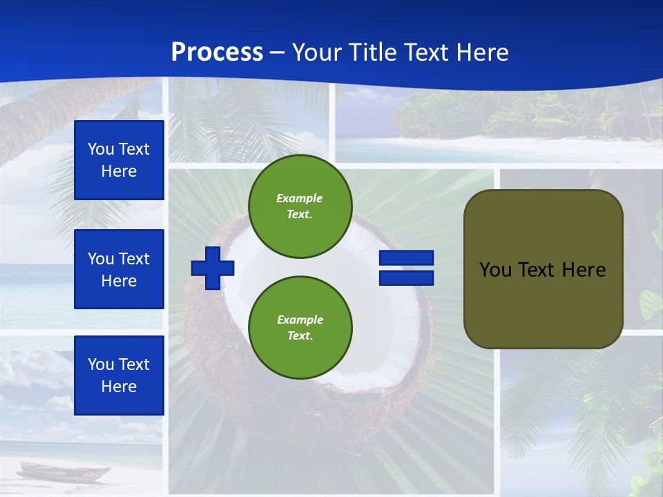 Relax Summer Maldives PowerPoint Template