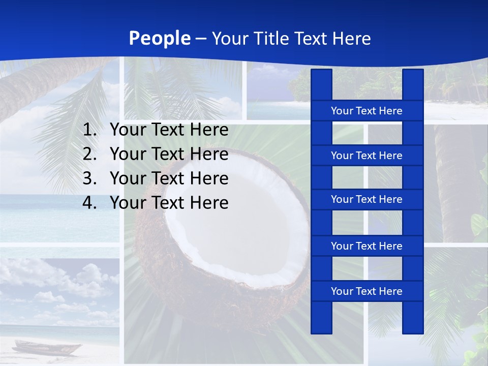 Relax Summer Maldives PowerPoint Template