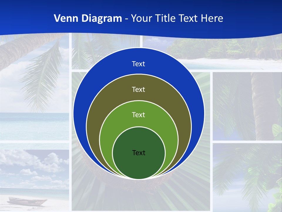Relax Summer Maldives PowerPoint Template