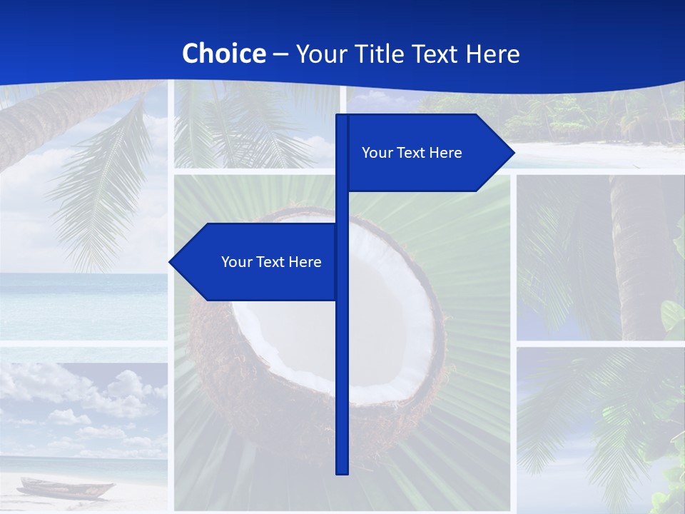 Relax Summer Maldives PowerPoint Template
