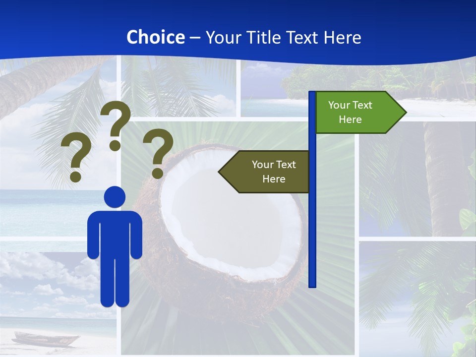 Relax Summer Maldives PowerPoint Template