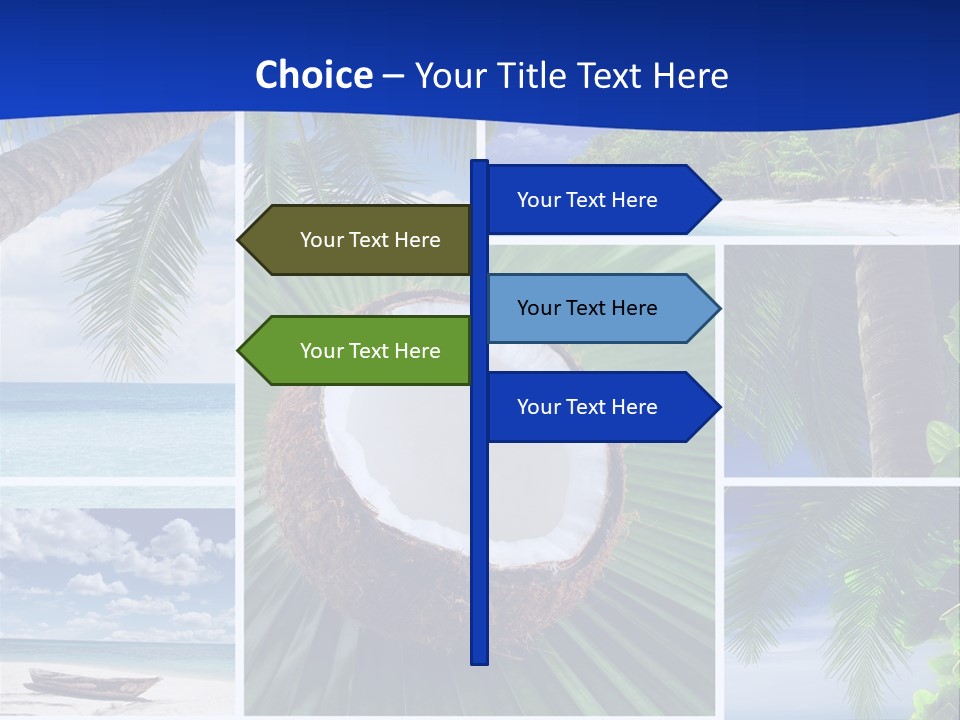 Relax Summer Maldives PowerPoint Template