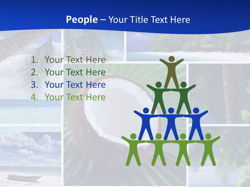 Relax Summer Maldives PowerPoint Template