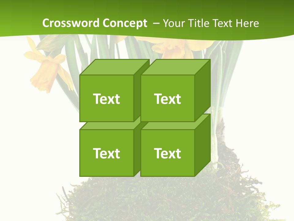 Flower Freshness Colorful PowerPoint Template