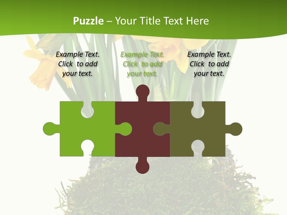 Flower Freshness Colorful PowerPoint Template