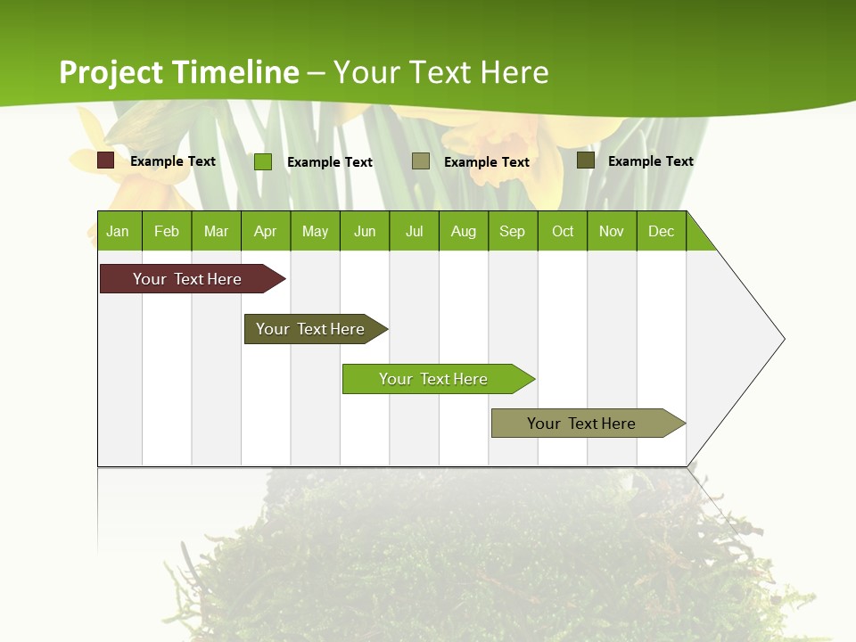 Flower Freshness Colorful PowerPoint Template