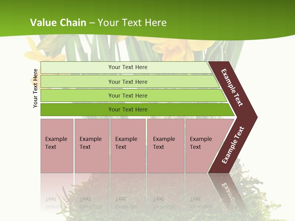 Flower Freshness Colorful PowerPoint Template