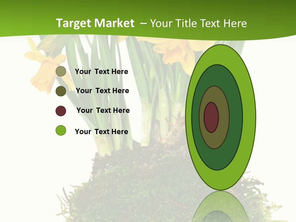 Flower Freshness Colorful PowerPoint Template