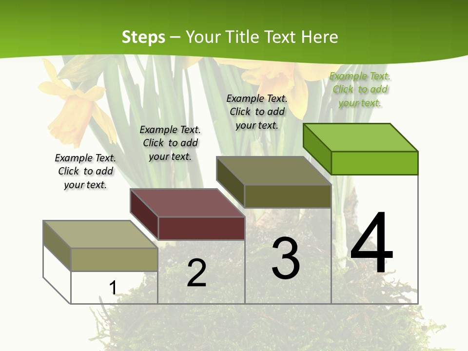 Flower Freshness Colorful PowerPoint Template