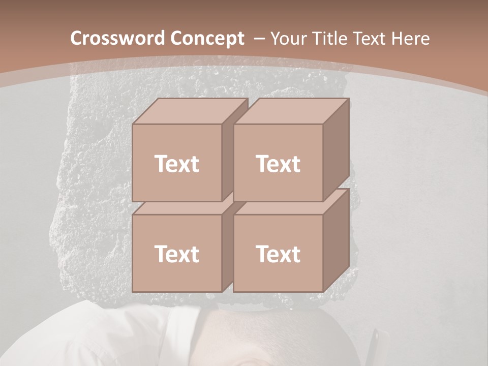 Mashed Burdensome Blocked PowerPoint Template