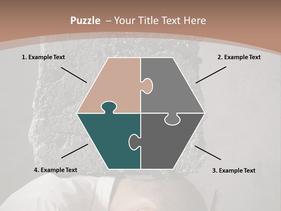 Mashed Burdensome Blocked PowerPoint Template