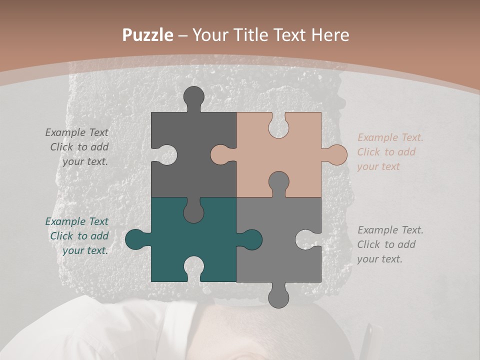 Mashed Burdensome Blocked PowerPoint Template