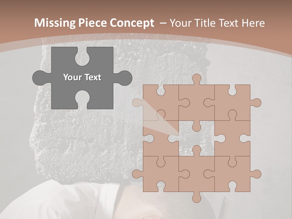 Mashed Burdensome Blocked PowerPoint Template