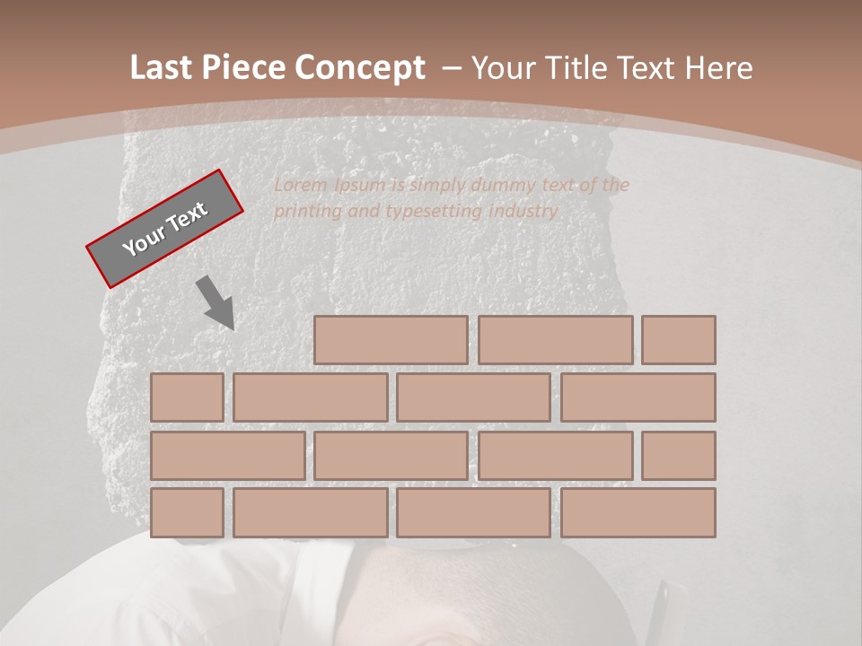 Mashed Burdensome Blocked PowerPoint Template