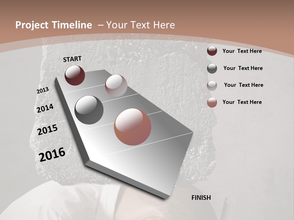 Mashed Burdensome Blocked PowerPoint Template