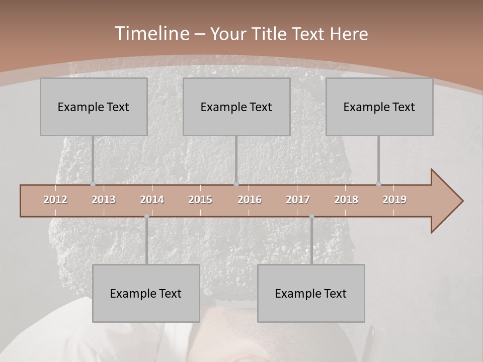 Mashed Burdensome Blocked PowerPoint Template