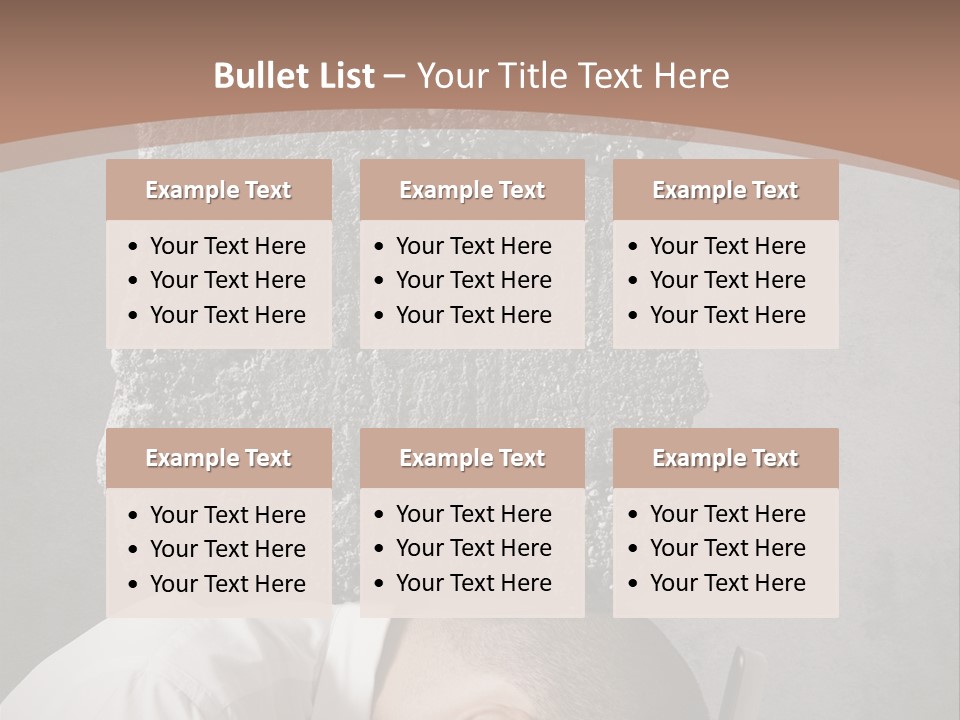 Mashed Burdensome Blocked PowerPoint Template