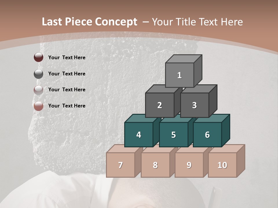 Mashed Burdensome Blocked PowerPoint Template