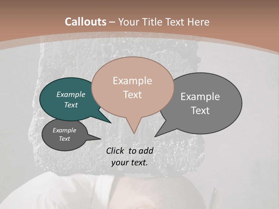 Mashed Burdensome Blocked PowerPoint Template