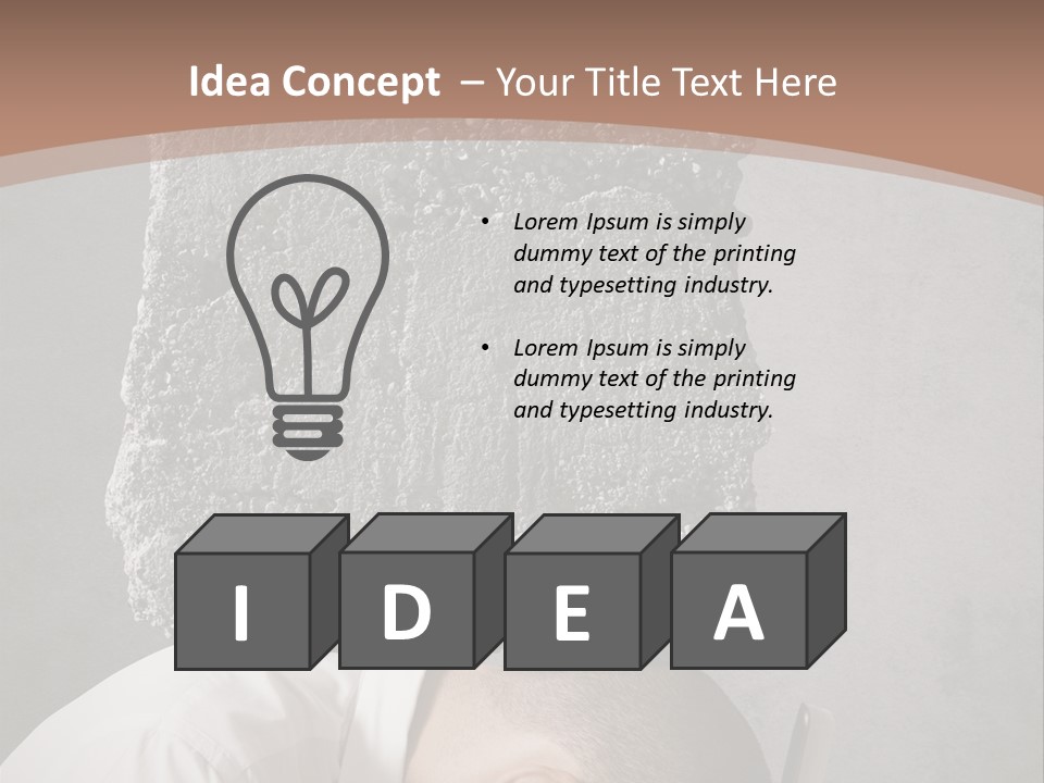 Mashed Burdensome Blocked PowerPoint Template