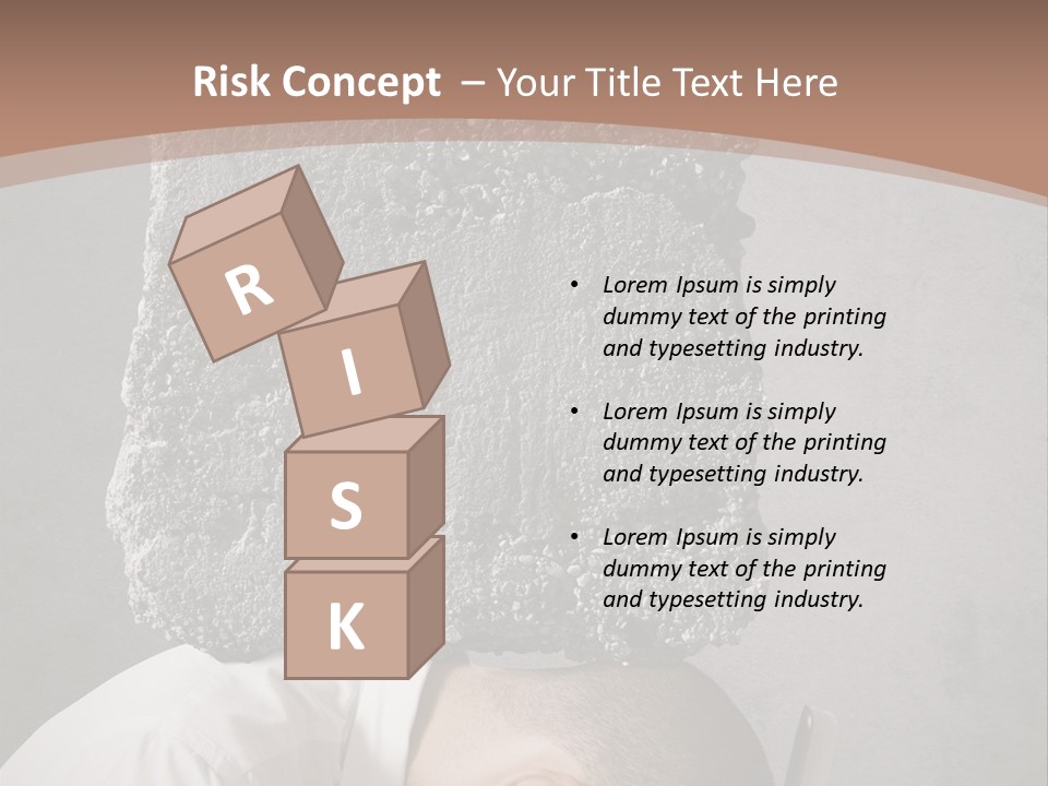 Mashed Burdensome Blocked PowerPoint Template