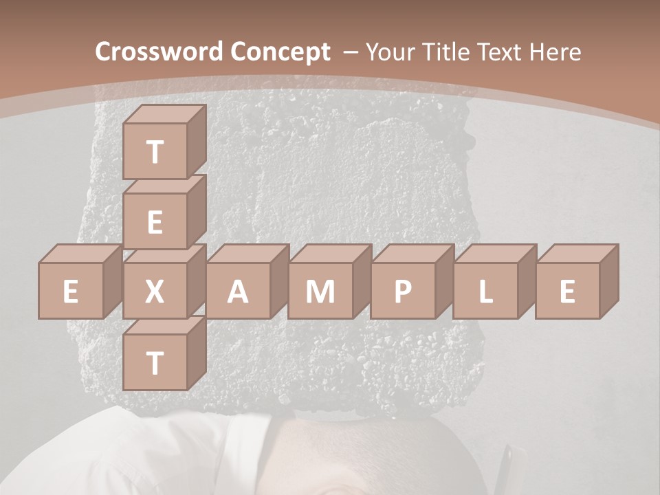 Mashed Burdensome Blocked PowerPoint Template