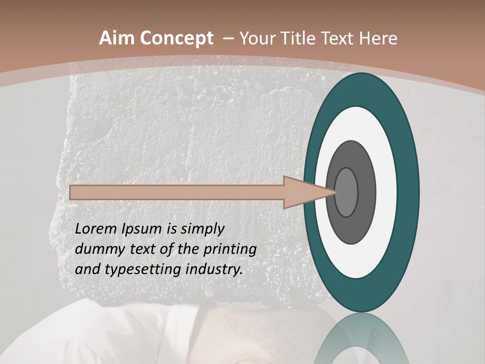 Mashed Burdensome Blocked PowerPoint Template