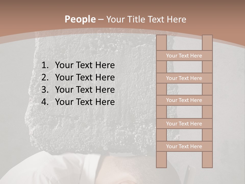 Mashed Burdensome Blocked PowerPoint Template