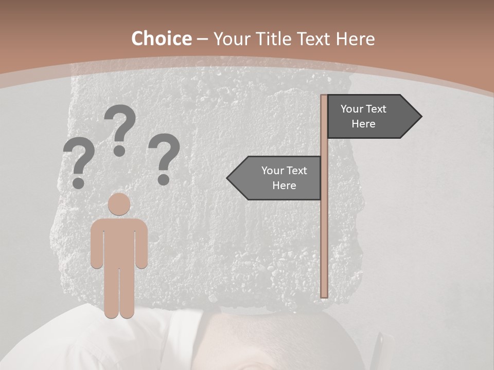 Mashed Burdensome Blocked PowerPoint Template