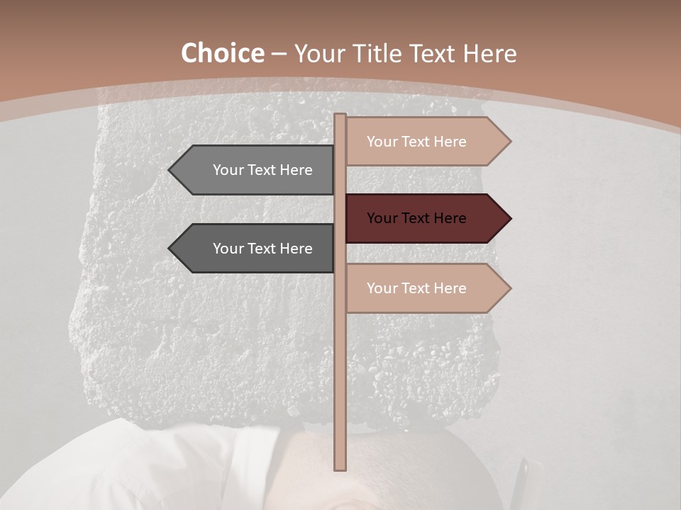 Mashed Burdensome Blocked PowerPoint Template