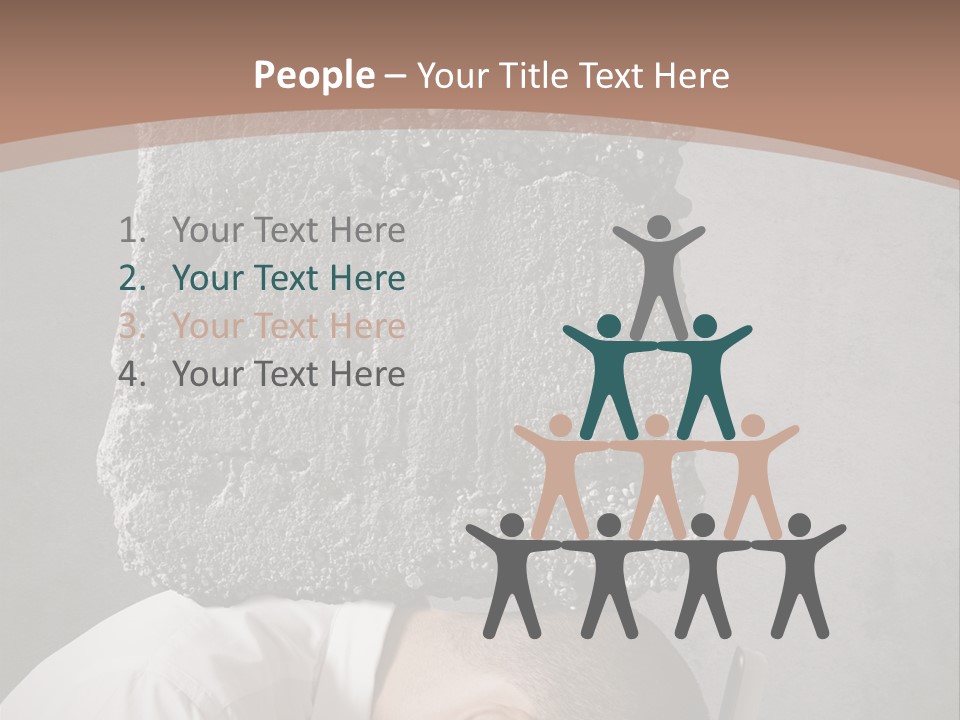 Mashed Burdensome Blocked PowerPoint Template