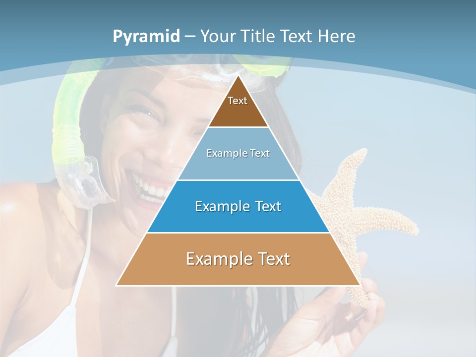 Swimmer Sign Water PowerPoint Template