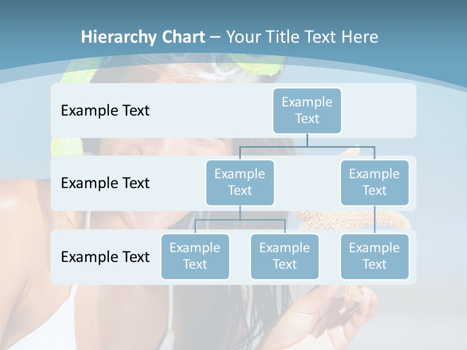 Swimmer Sign Water PowerPoint Template