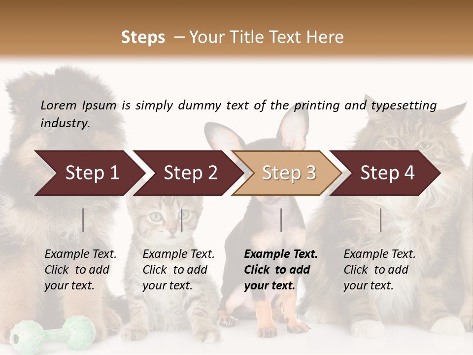 Mops Breed Dog PowerPoint Template