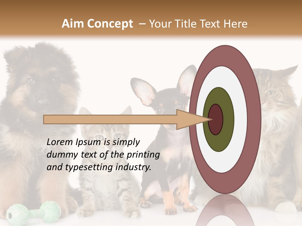 Mops Breed Dog PowerPoint Template