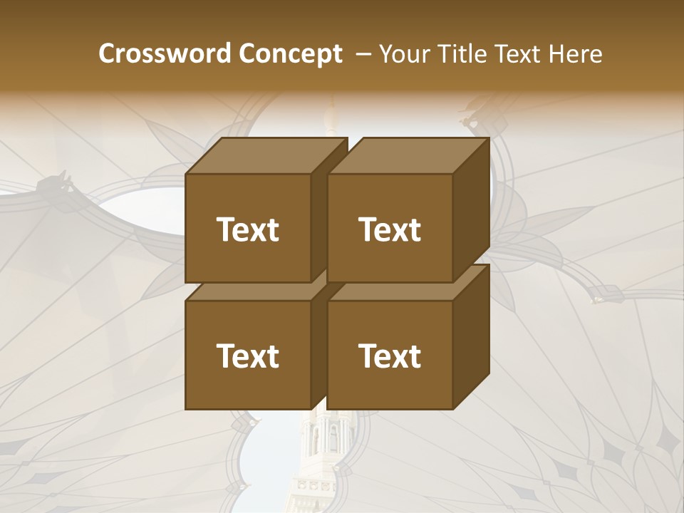 Detail Arch Pray PowerPoint Template