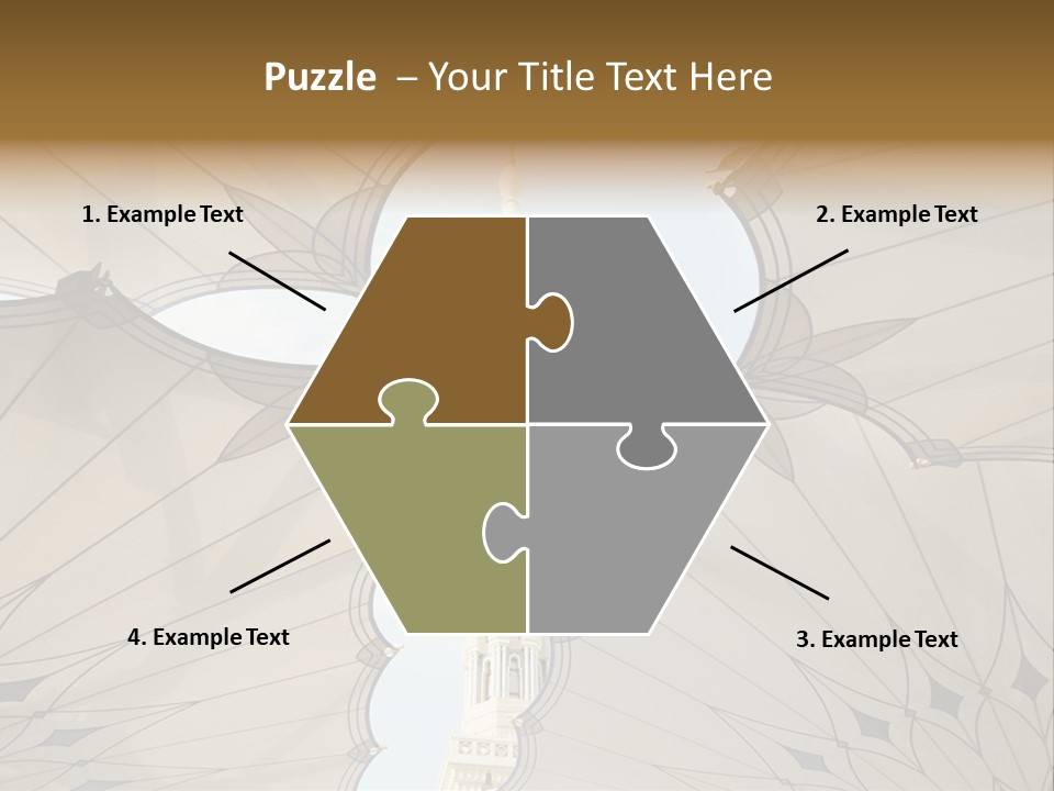 Detail Arch Pray PowerPoint Template