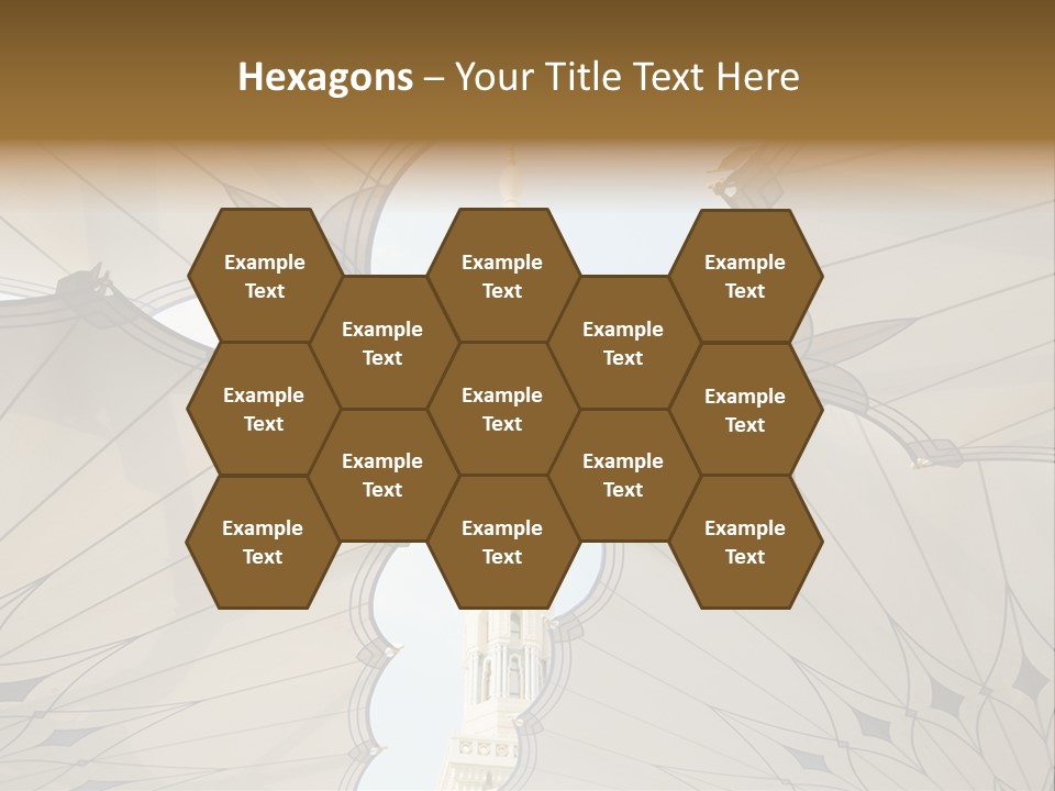 Detail Arch Pray PowerPoint Template