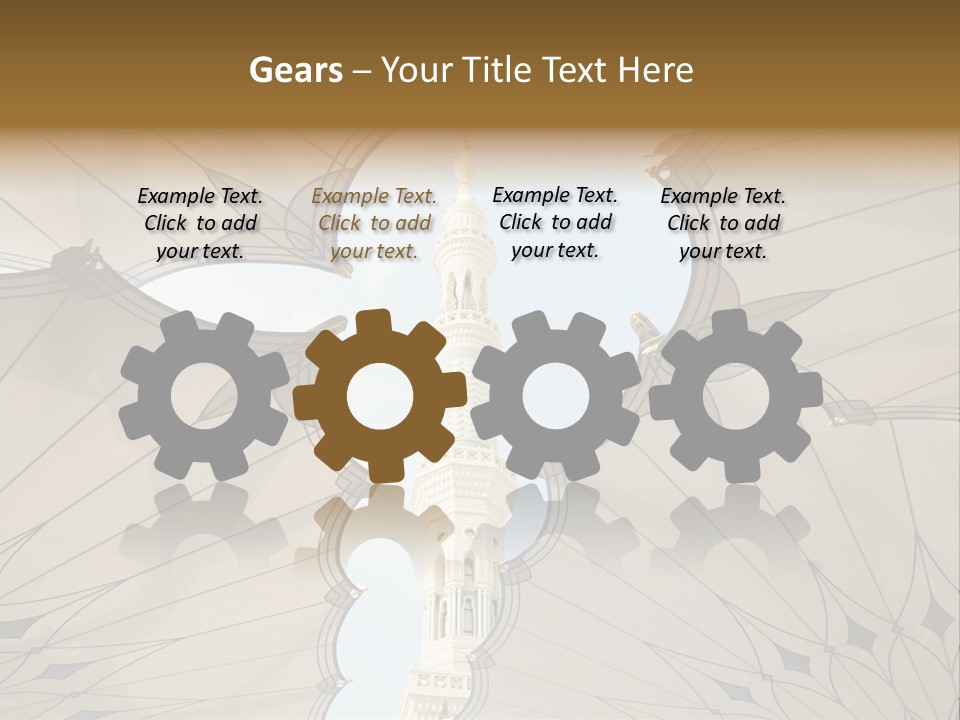 Detail Arch Pray PowerPoint Template